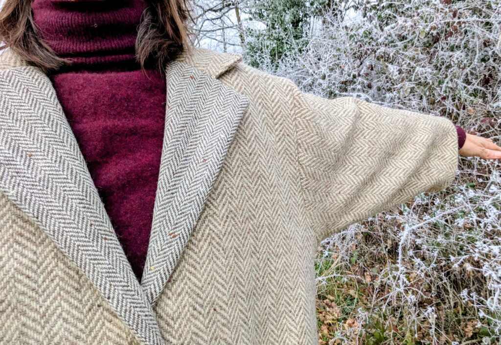 Coudre son manteau en laine!